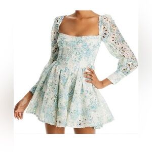 Bardot Lila Flounce Dress NWT